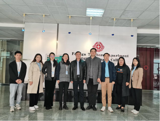 郑州科技学院国际交流合作处处长一行莅校交流访问